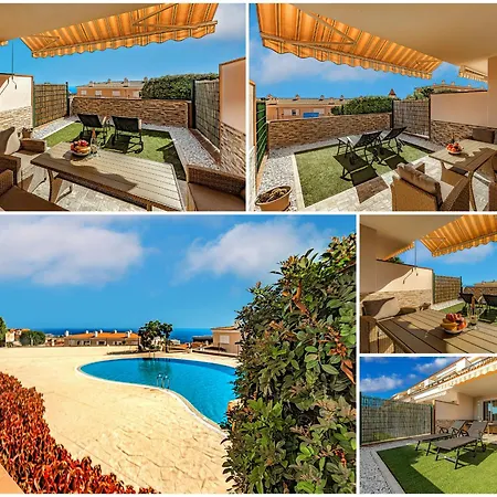 Spacious Ocean View Family Townhouse דירה