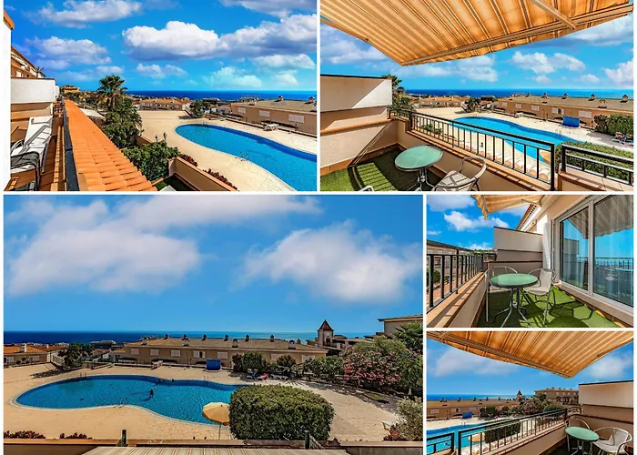 Spacious Ocean View Family Townhouse Apartment Puerto de Santiago (Tenerife)