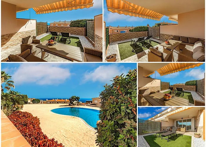 Spacious Ocean View Family Townhouse Apartment